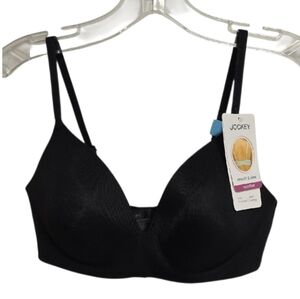 Jockey Lined T-shirt Bra - Black